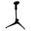 Supporto per microfono da scrivania stabile con treppiede, altezza regolabile e clip, colore nero. 6