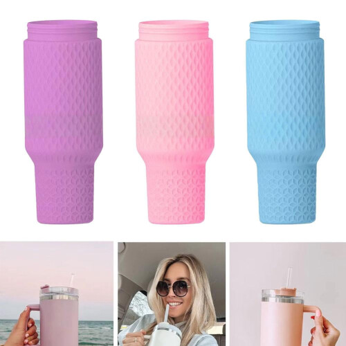 Livsmedelskvalitetssilikonfoder för kopp, 40 oz, avtagbar, ren 1