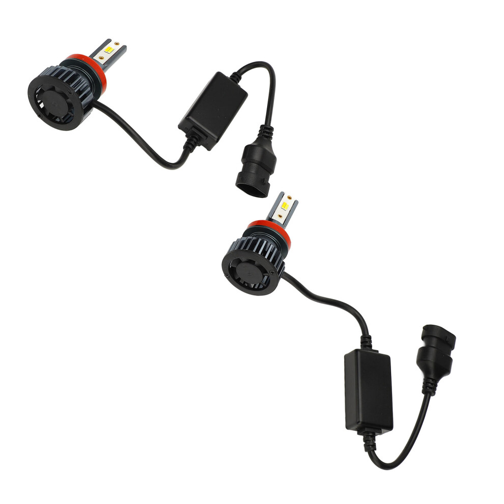 3 Colors Led Headlight Bulbs 20W Waterproof Dc12-24V For H8/H9/H11/H16 6901385620217