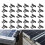 90Pc Solar Panel Frames Water Drained Clip Thickness 35mm PV Panels Auto Remove Stagnant Water Dust Outdoor Tool 2
