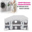 2pcs WP37001036 Drum Glide Bracket for  Amana  Replacement 37001036 1003323 PS11741912 5