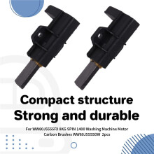 For WW80J5555FX 8KG SPIN 1400 Washing Machine Motor Carbon Brushes WW80J5555DW X 2pcs