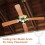 5 PCS Ceiling Fan Blade Arm Replacement for Replacing Worn Broken Fan Blades Repair,Ceiling Fan Blade Replacements 3