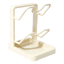 Support pour couvercles de casseroles avec bac récupérateur de graisse – Rangement vertical pour
