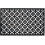 Rubber Doormat Lattice Pattern 18 x 30 in 1