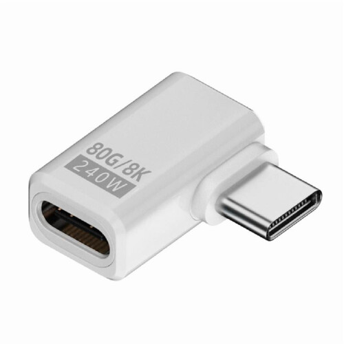USB Type-C -sovitin 240 W 80 Gbps 8K @ 60 Hz