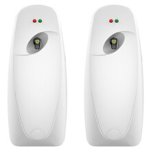 2X Air Freshener Dispenser Automatic Air Freshener Atomizer Dispenser Wall Mounted Aroma Diffuser
