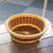 Imitation Vine Plastic Storage Basket – 1 Pack