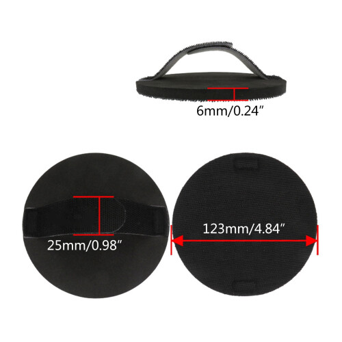 Handheld Pad Hook and Loop Sanding Disc Washable Reusable Sanding Block Sponge Pad for Car Home Woodworking 2