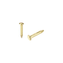100 kpl kullanvärisiä hiiliteräksisiä pieniä nauloja 1,5 x 8 mm