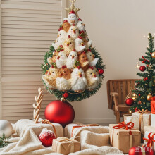 Ornamento natalizio piatto in acrilico 2D per animali domestici, ciondolo personalizzato per collari e decorazioni per l'albero di Natale - Ricordo
