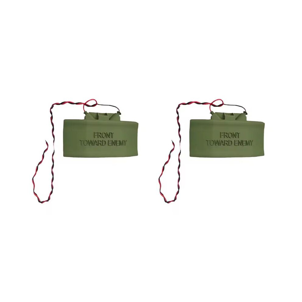 2X Ring Cam Claymore Mine Doorbell Fake Mine Props Replica Avoid Interruptions Doorbell Pranks Home Prankster Doorbell 6032079618422