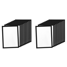 20PCS A4 Magnetic Art Frames, Self Adhesive Magnetic Picture Frame Diamond Painting Frames Display Frame
