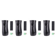 4pack Automatic Air Freshener Spraying Dispenser, Wall Mounted or Freestanding Sprayer Holder, Multiple Settings
