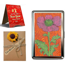 Étui Art Déco pour cartes et billets avec protection RFID1