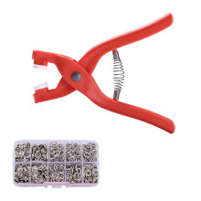 150pcs Grommet Tool Kit, Pearl Metal Snap Button Kit For Fabric, Sewing, Clothes, Snap Fasteners Kit & Snap Plier, Button Maker DIY