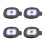 USB Rechargeable Light for LED Knit Beanie Hat, 4 Pieces, Strong Medium and Weak Light Mode LED Hat Light USB LED Lights 1