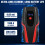 Vehicle Emergency Starter Black Compact Battery Charger with LED Light 6