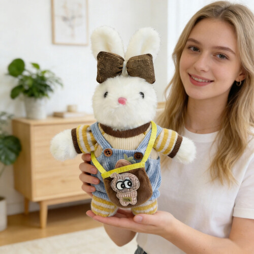 Coelho da Páscoa de pelúcia macio de 18 cm (7 polegadas) 2