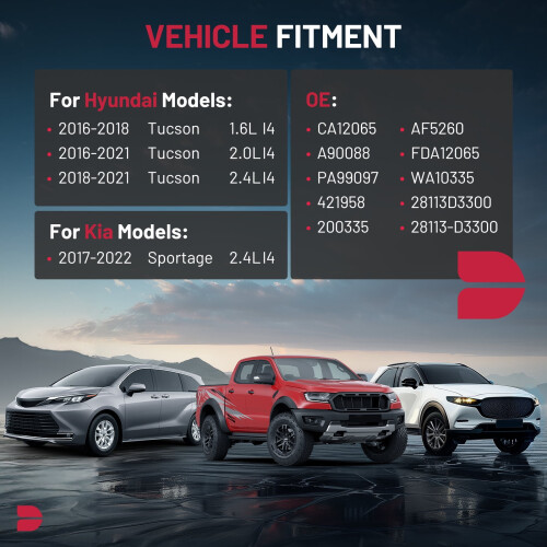 Φίλτρο αέρα κινητήρα για Hyundai Tucson & Kia Sportage 1