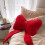 Cuscino decorativo con fiocco verde, 70x40 cm 4