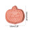 10Pieces Plastic Pumpkin Cookie Cutters Set for KidsHa110weenCookie Cutters 5