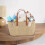 Foldable diaper caddy with removable inserts 33x18x18cm 4