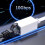 Καλώδιο επέκτασης Cat7Ethernet RJ45 αρσενικό σε θηλυκό θωρακισμένο 6