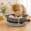 Pet Storage Basket Woven with Handles 1 Pack 4