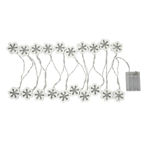 Wooden LED String Lights20Warm White LEDs3m Battery