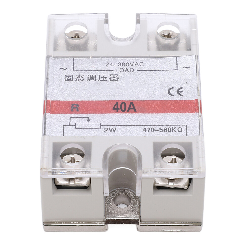 Solid State Voltage Regulator 40A 24-380Vac Metal Pbt Resistance Regulator 8771389851836