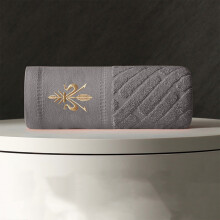 Serviettes de bain épaisses - 74 x 33 cm, gris foncé, ultra douces et absorbantes pour une expérience digne d'un spa dans votre salle de bain.