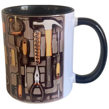 Mug « Boîte à outils de mécanicien », Mug humoristique, Mug « Boîte à outils de mécanicien », Mug à café « Boîte à outils », Tasse