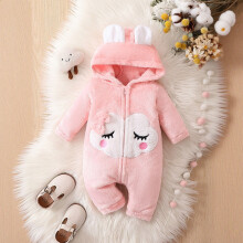 Winterwarmer Strampler, Jumpsuit, weiches Fleece-Outfit, kuscheliger Pyjama