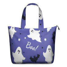 Halloween Ghost Bat -matkakassi naisille – Suuri viikonloppukassi, monitoiminen matkakassi töihin, shoppailuun, urheiluun