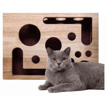 2026 Cat Nail File Box with Sandpaper, Scratch Enrichment for Cats That Hate Trimming – Stress-Free Alternative (No Ball), Compatible with All Cats