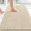 Tapete de banheiro 30x20 polegadas, macio e absorvente, em chenille. 1