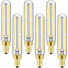 Dimbare E12 LED-lamp 4W 3000K T6B11 Zacht Wit – 6 stuks