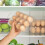 60 Pack Clear Plastic Egg Cartons, Reusable Stackable Egg Containers for Farm, Market & Fridge Storage, 34 Grid 7