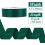 Κορδέλα σατέν διπλής όψης 1,5" σε χρώμα Hunter Green, 50 γιάρδες – για χειροτεχνίες, 2