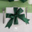 Κορδέλα σατέν διπλής όψης 1,5" σε χρώμα Hunter Green, 50 γιάρδες – για χειροτεχνίες, 3