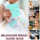Δερμάτινο μπρελόκ πορτοφολιού D με υποδοχή κάρτας 4,5X4,1 ίντσες Συμπαγής φορητός 2
