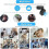 Watcheye Security Camera 1080p HD Mini WiFi 4G Indoor 6