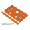 28x15cm Woodworking Cutting Machine Base Plate, 4 Inch Guide Plate 2