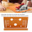 28x15cm Woodworking Cutting Machine Base Plate, 4 Inch Guide Plate 4