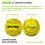 Champion Sports Champion Sports Leather Softball Pack 4
