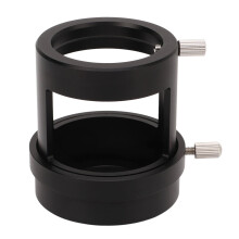 M42X0.75Female Thread Adapter Fine Focusing Abilities Locking Thumbscrew Hollow Design Anodised In Black For Visual Observing And Astrophotography