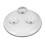 Small 10x Magnifying Makeup Mirror with Suction Cups, 15cm White 8