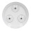 Small 10x Magnifying Makeup Mirror with Suction Cups, 15cm White 12