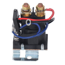 High-Quality Starter Solenoid Relay Silver Plated Contacts, Brass Coils Protect Rubber Casing for Motorcycle Atv, Durable Construction Prevents Rust